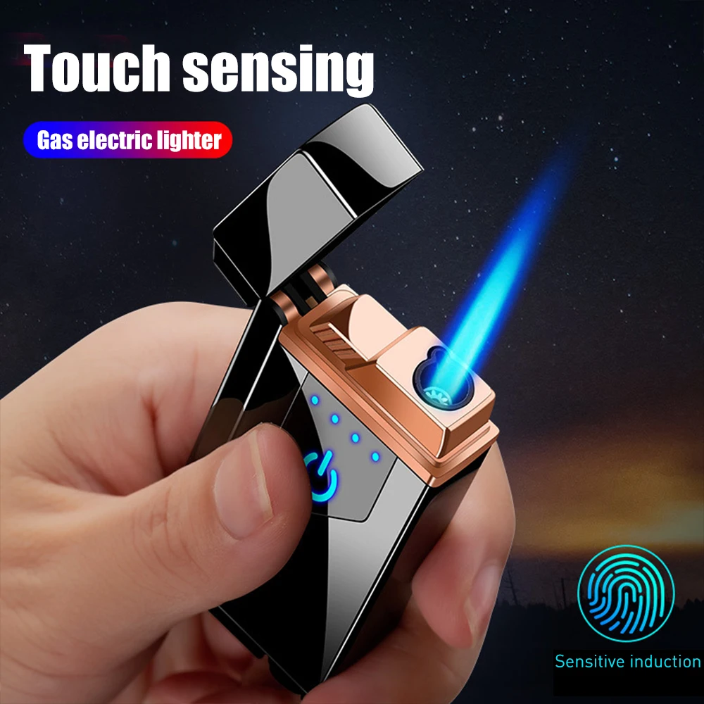 Хорошее качество ebay Популярные зажигалки бесплатный образец fiit tobaccowith USB портсигар с зажигалкой