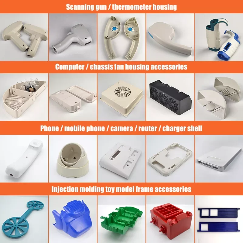 Custom PE PET ABS PP PC PA66 PVC Plastic Injection Molding Parts Plastic injection mold Plastic Injection Mould