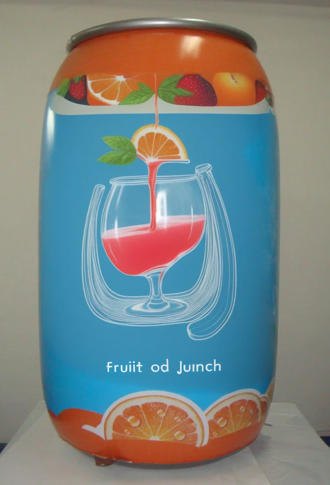 Outdoor Inflatable Bottle For Advertising Custom Inflatable Beer Bottle Inflatable Beer Can Advertising