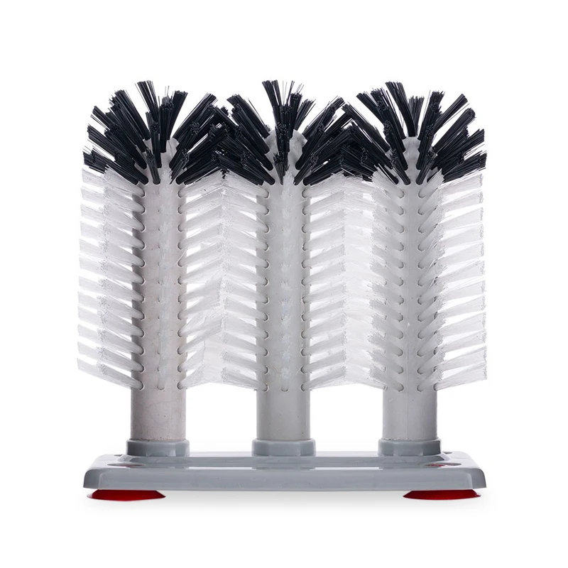 Оптовая продажа, Заводская дешевая цена, набор для мытья стаканчиков, стеклянных моек, бутылка для воды, щетка для очистки стекла