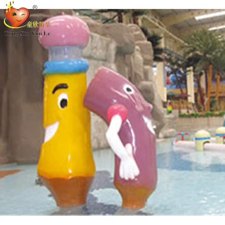 Tipping bucket for aqua park water spray equipment water play water park