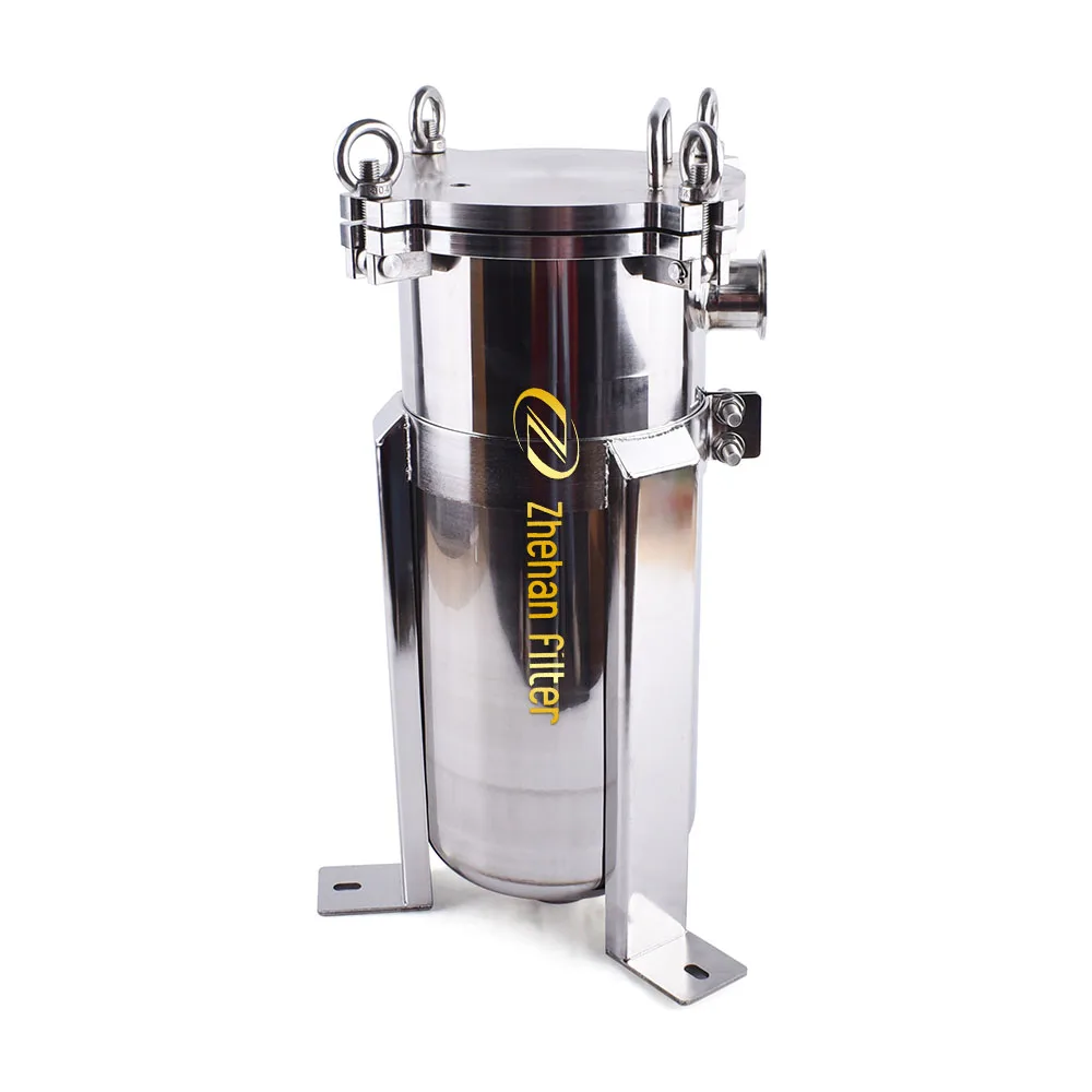 Customize 10 20 inch stainless steel high temperature tractor activated carbon air filter housing industrial for electroplate