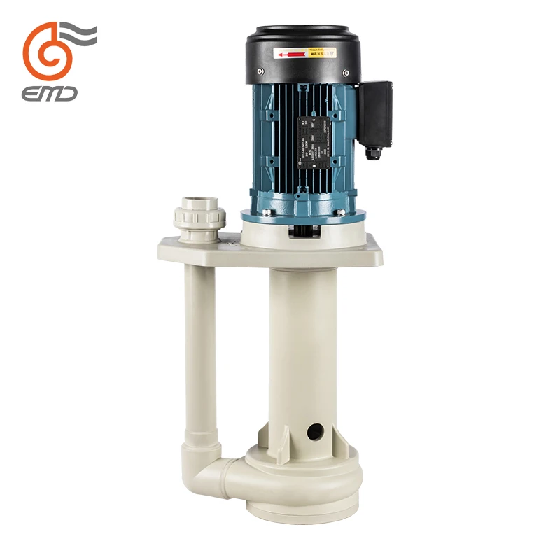 KDH series 2.2kw spray pump circulating chemical corrosion resistant centrifugal vertical pump for Waste gas washing tower