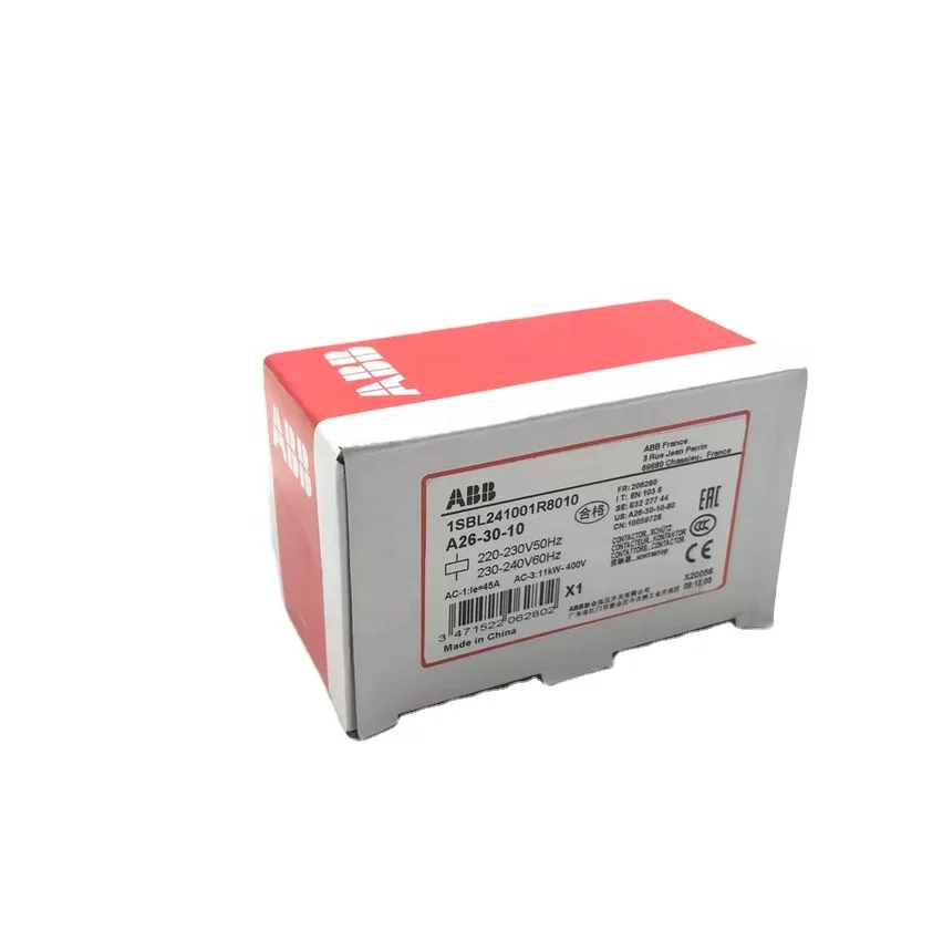 Контактор A26-30-10 220-230v-50Hz/230-240V 60Hz серии 1SBL241001R8010 ABB бренд