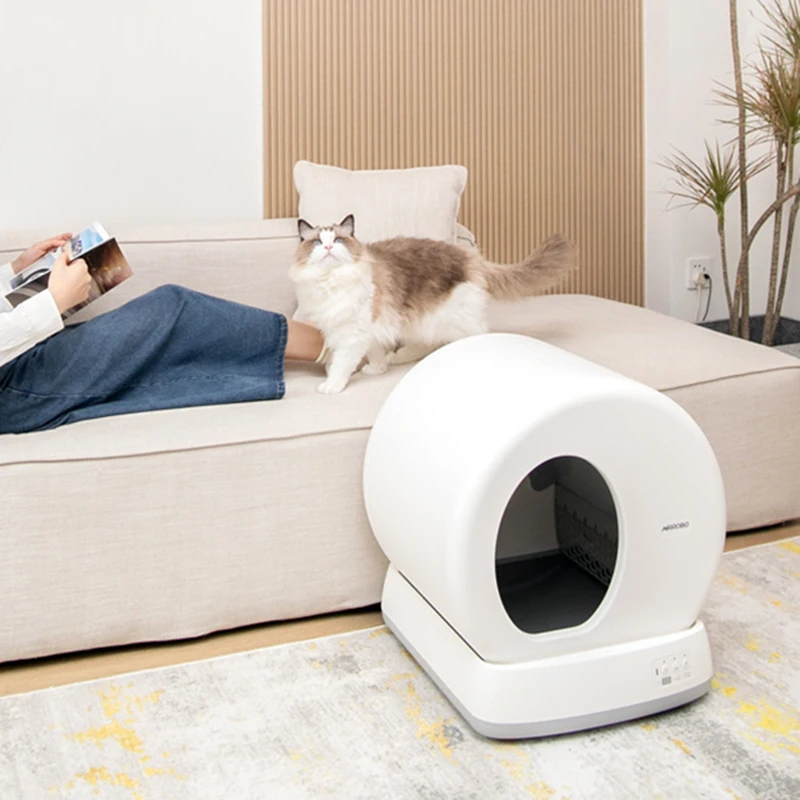 cat accessories self-cleaning cat toilet smart litter box monitor automatic litter cat litter box