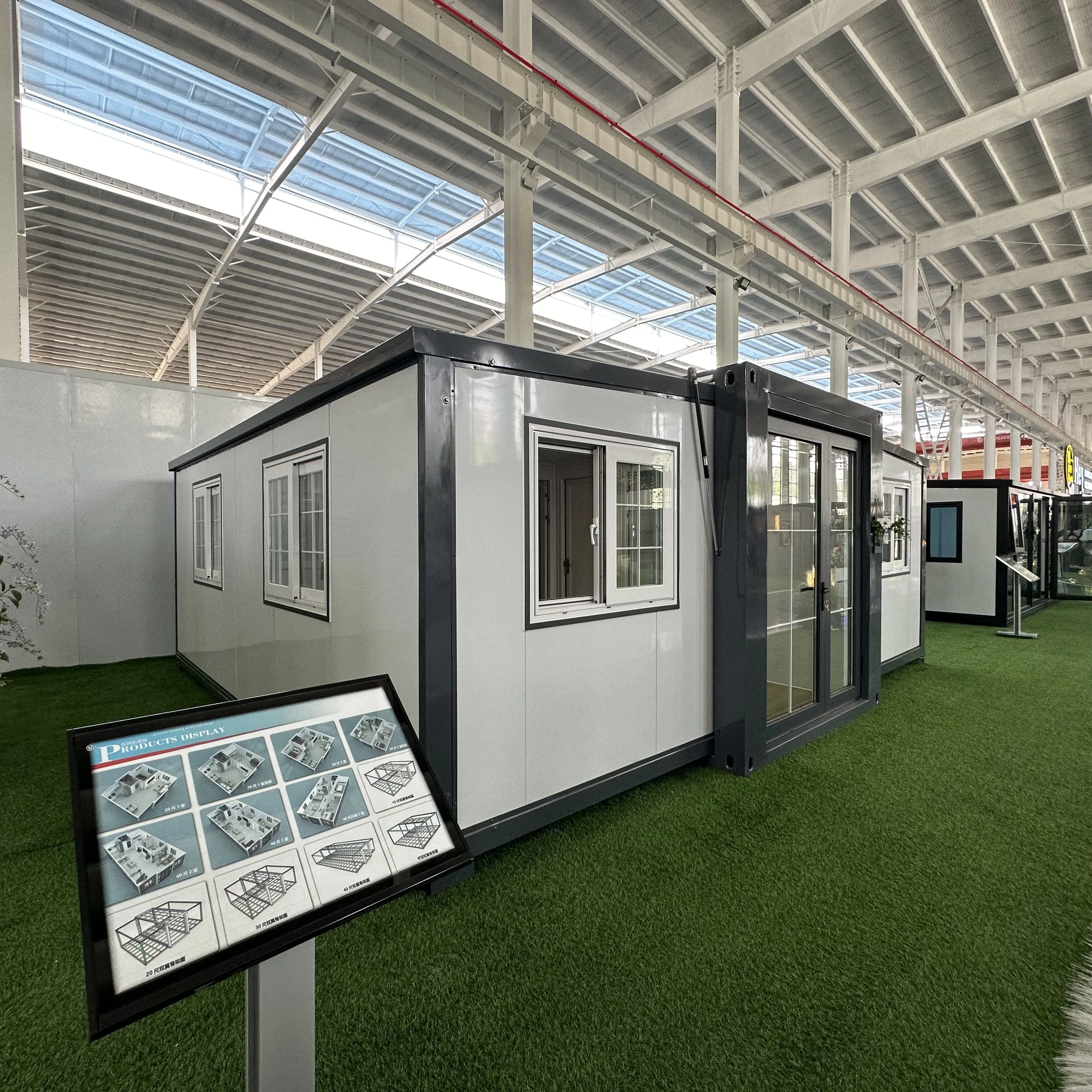 20ft 40ft Expandable Container House 2 Bedroom Mobile Home Portable Living Australia Steel and Sandwich Panel Material