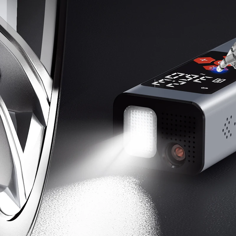Automobile Air Pump Emergency Lighting Portable Pointer Display Tire Inflators For Car