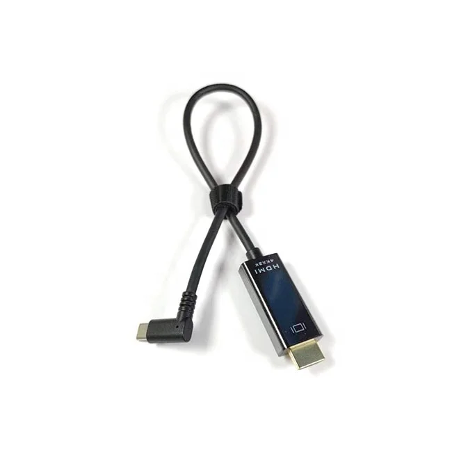 OEM Smart Customize Mobile Phone Connect Laptop Type C to Male HDMI Cable Adaptor