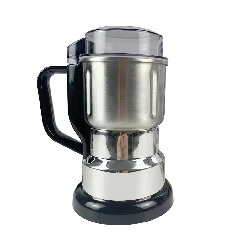 Electric Grinder 300w High Speed Blending Powerful Pepper Chili Spice Crusher Dry Goods Powder Make Machine 500ml