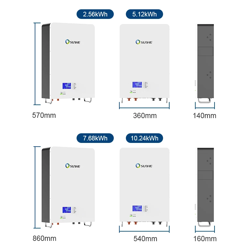 PowerWall 5kwh 10kwh 20kwh 48v 100ah 200ah Lifepo4 Lithium Ion Battery Solar Energy Storage Battery