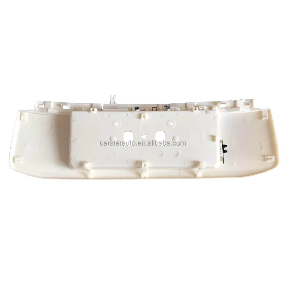 auto parts rear white plastic License Plate for toyota land cruiser prado 2018