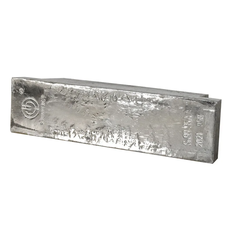 Hot selling high purity fast shipping 25kg tin ingot 99.95 99.99