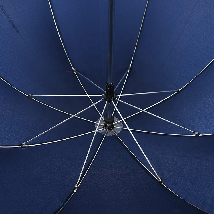 Factory wholesale steel sunshade mini blue portable clamp baby pram stroller buggy umbrella