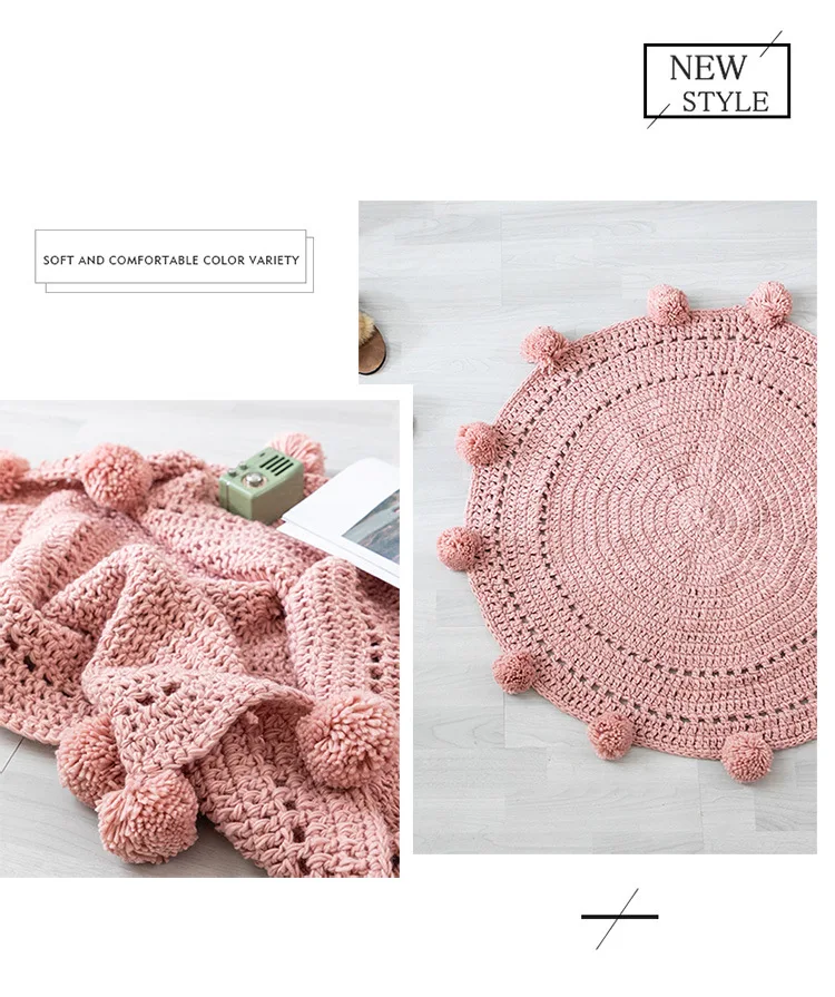 Home Custom Acrylic Blanket Amazon Hot Sales Knitted Blanket Throw Blankets For Sofa