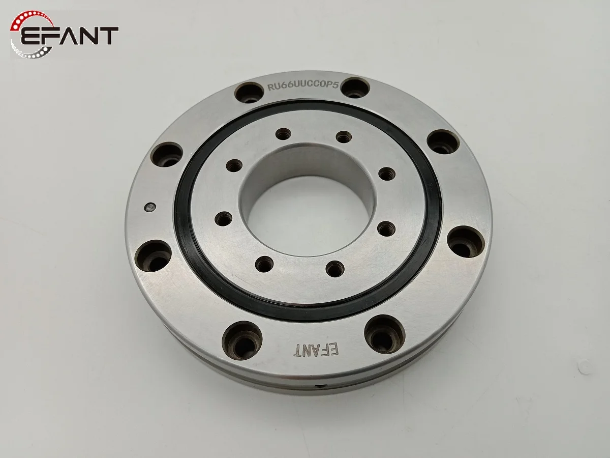 P5 P4 P2 High Precision High Rigidity Face Amount Ru66 robot joint Cross Roller Bearing