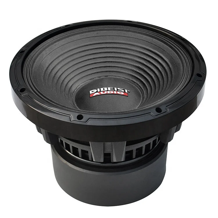 DIBESI high-end specially treated cloth surround speaker subwoofer dvc woofer 10 12 15 inch subwoofer car audio