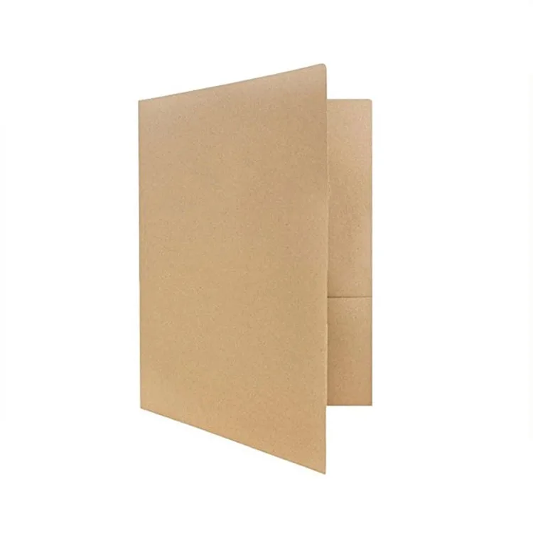 2 Pocket Kraft Paper File Folder Printing