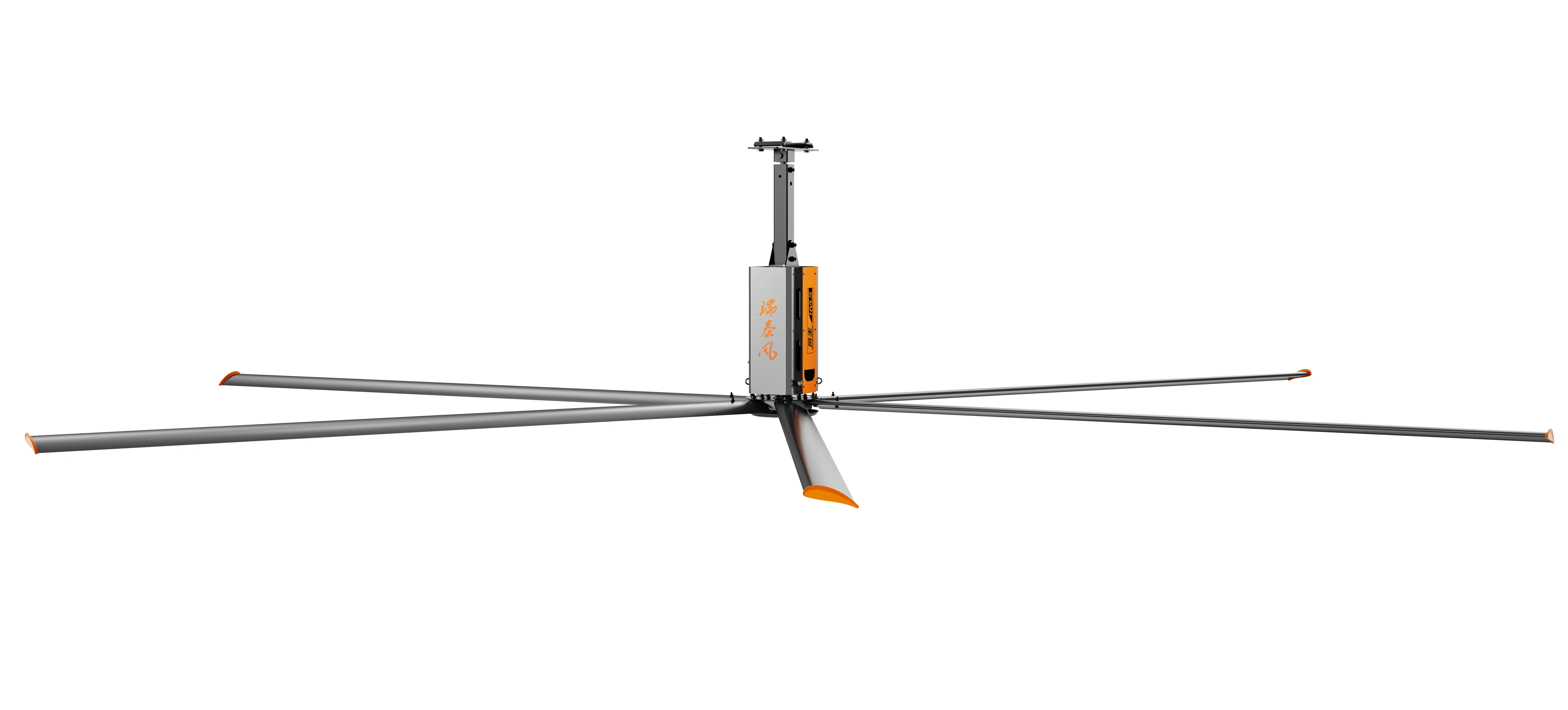 RTFANS High Quality Industrial Exhaust Fan 24ft Ventilation HVLS  fan