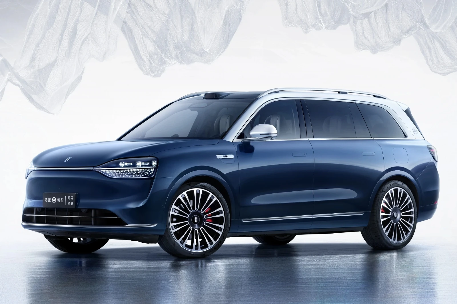 Huaweies Aito M9 электромобиль (EV Car) Wenjie Car Новый энергетический автомобиль