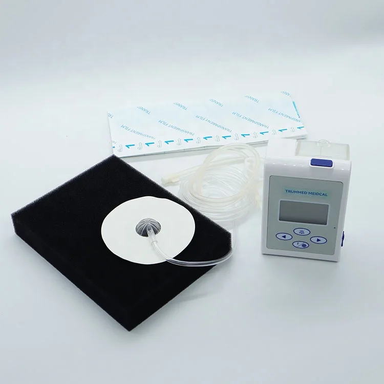 Trummed Negative Pressure Wound Therapy Wound Care NPWT Vacuum System with NPWT Dressing