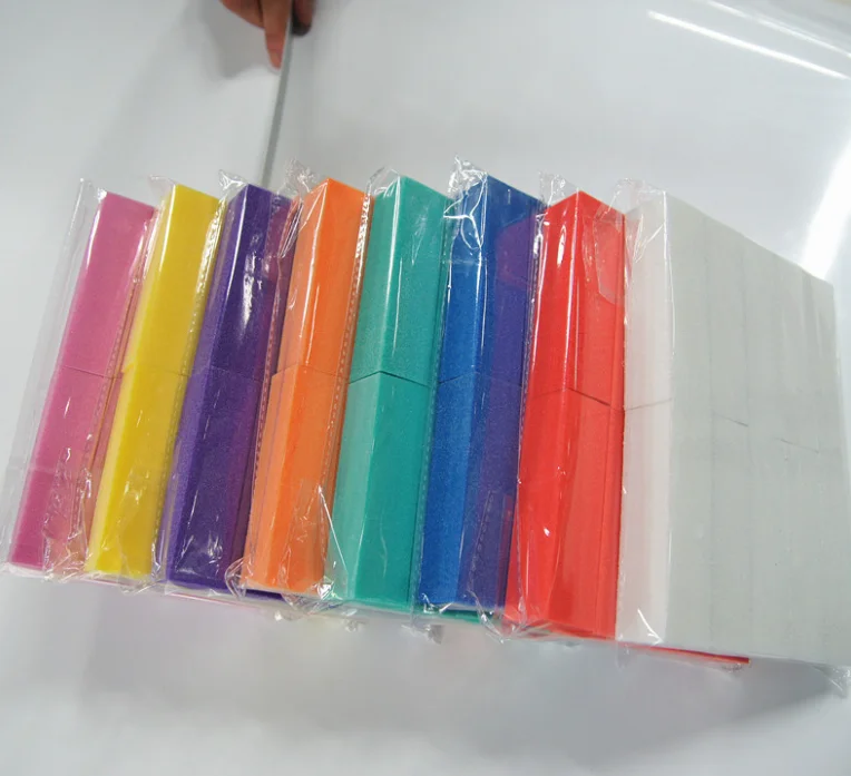 
High Quality Mini Nail Buffer Block Multi Colour Nail File Buffer 