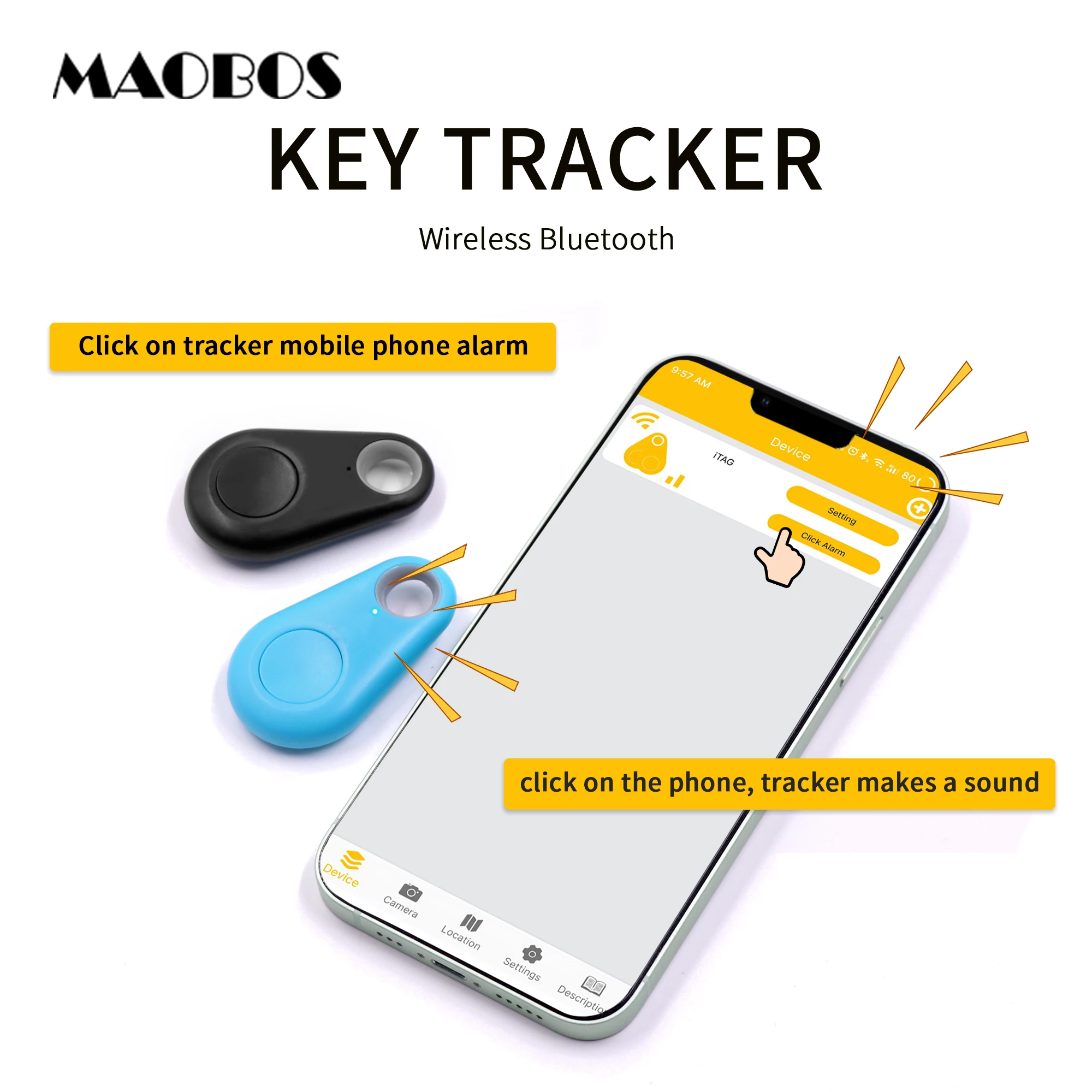 Waterproof Pet GPS Tracker With Microchip For Dog/Cat Animal Tracking Device