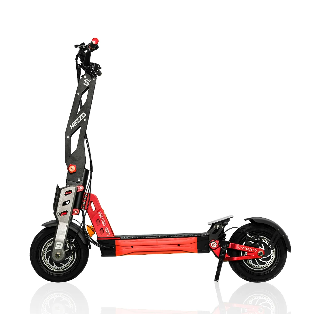 HEZZO EU US Stock Electric Scooter 60V 8000W Dual Motors 40h LG 90Km/h Foldable 12Inch Road TIRE Two wheels Escooter