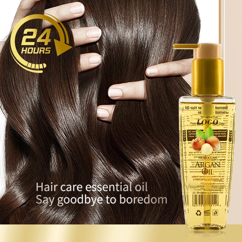 Contains argan oil ingredients to moisturize dry hair and leave it shiny without washing pure organic morocco argan hair oil