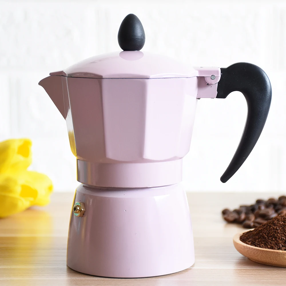 Italian Aluminum Espresso Maker Kitchen Drip Kettle Pot