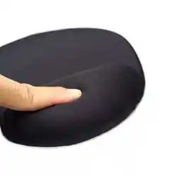 Customized Printing Batch Factory Direct Sale Hair Band Wrist Bracket Black Pc Mouse Pad