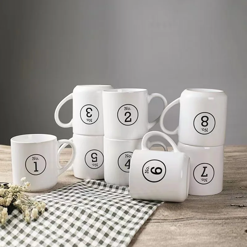 JINXIN Creative Personalized Customer logo Sublimation Stoneware Coffee Mug 11oz Tumbler Water Bottle Cup