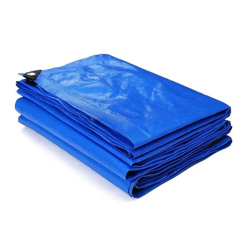 Hot Selling UV Resistant Poly Tarps blue color Waterproof pe tarpaulin