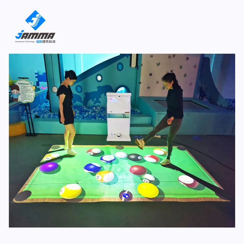 Outdoor & Indoor Mobile Interactive All-In -One projection AR Floor System Projection Machine for Kids Amusement Center