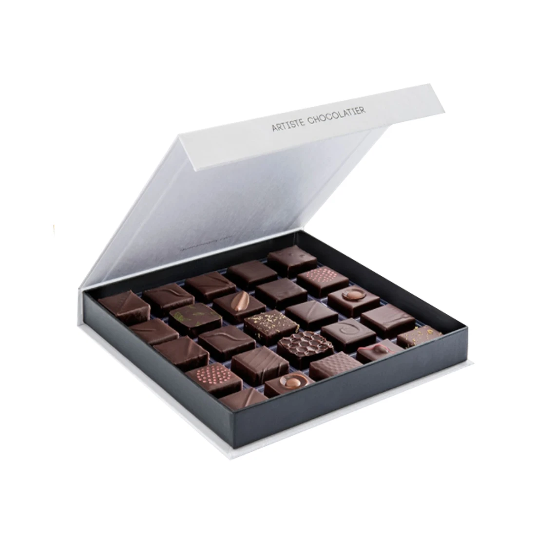 Hight Quality Low Price Truffle Covered Strawberry Chocolate Magnetic Boxes With Containers