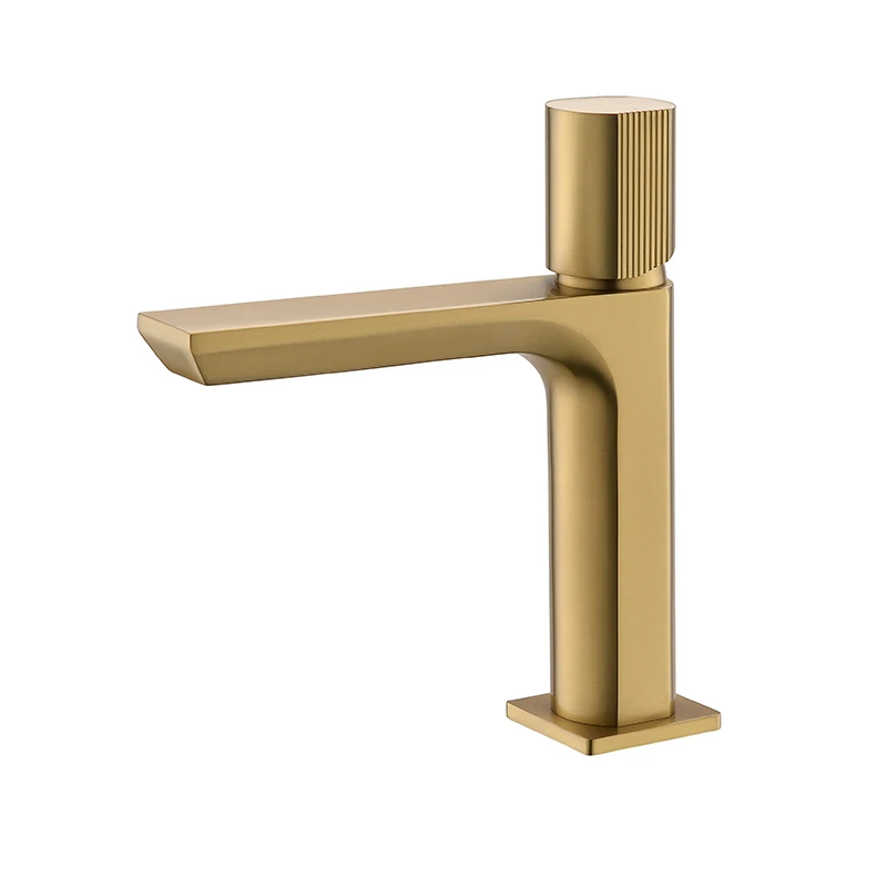 Lusa High quality One Hole Mixer Tap Deck Mount Tap Single Handle Lavatory Basin Vanity Sink Faucet Bathroom Faucet