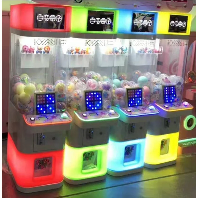 High quality Amusement Game Center coin-operated gift vending capsule toys machine