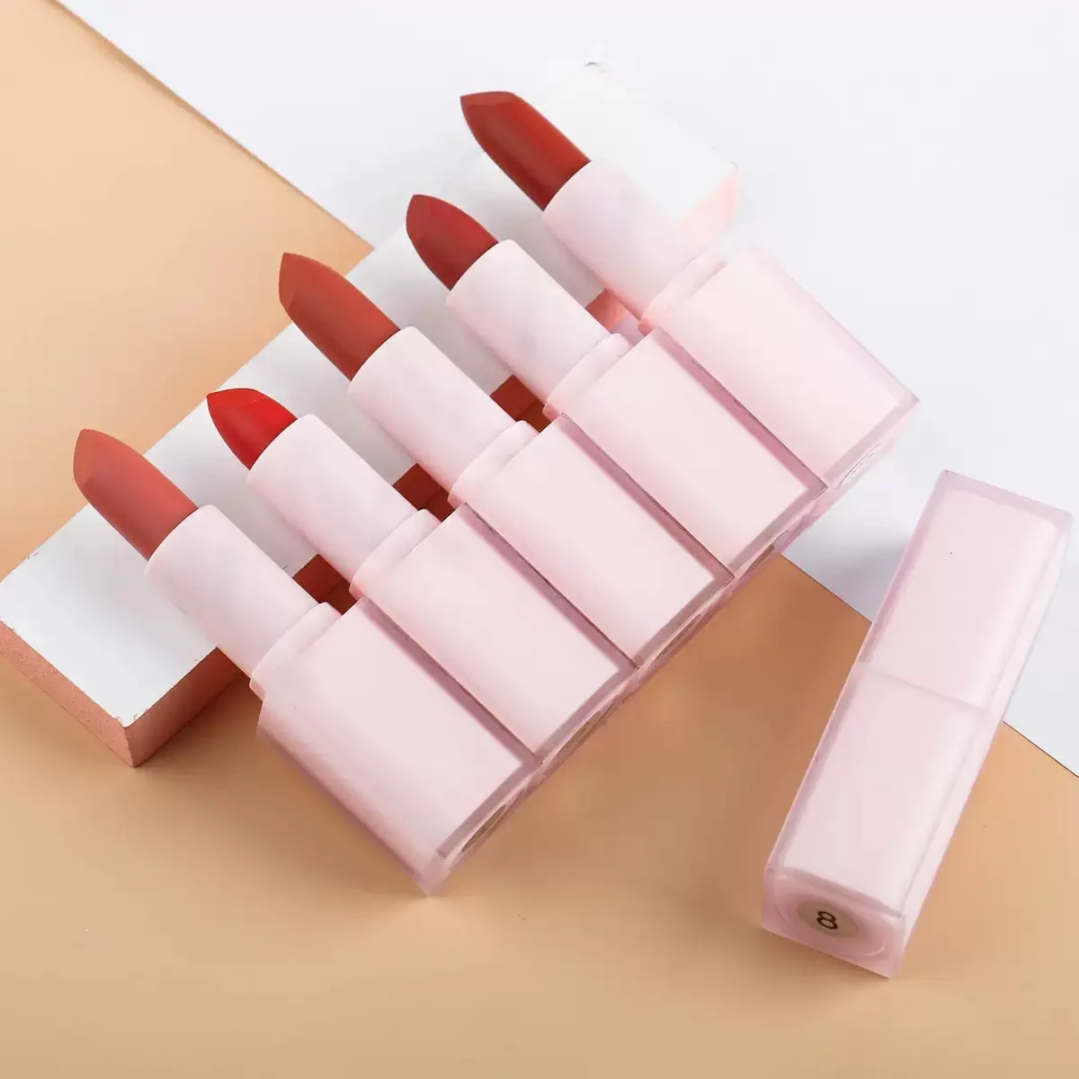 Waterproof Vegan Custom Your Own Logo Cruelty Free Natural Organic Wholesale Moisturizing Hot Sale Vendor OEM Matte Lipstick