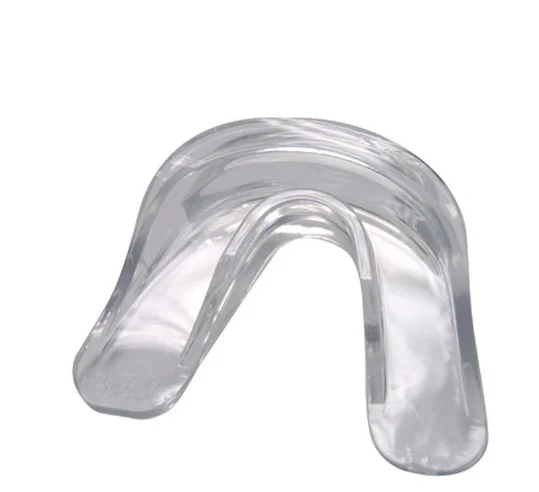 2023 New Products Private Logo Wholesale Pre-filled Silicone Gel Dual Soft Dental Mouth Guard Teeth Whitening Mouth Tray