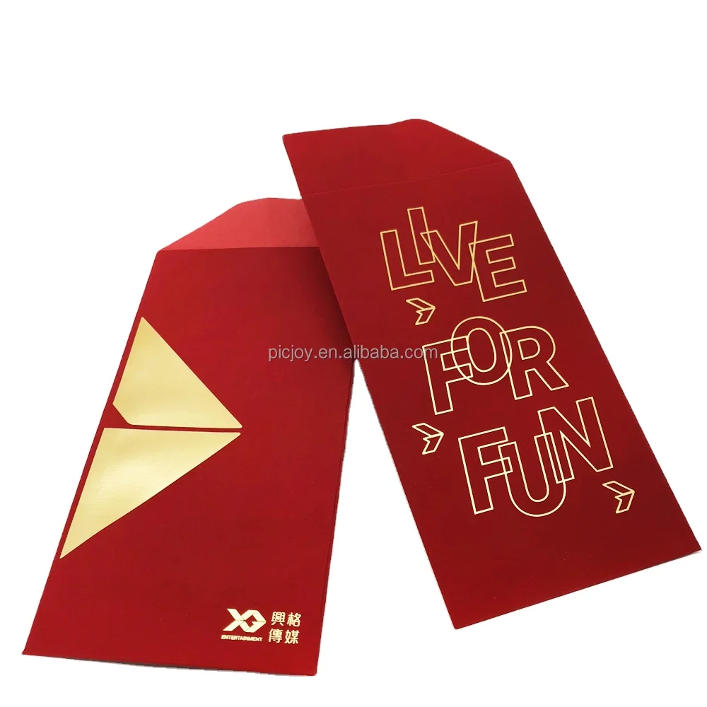 Wholesale custom made luxury gift card envelopes printing for corporate printing in shanghai