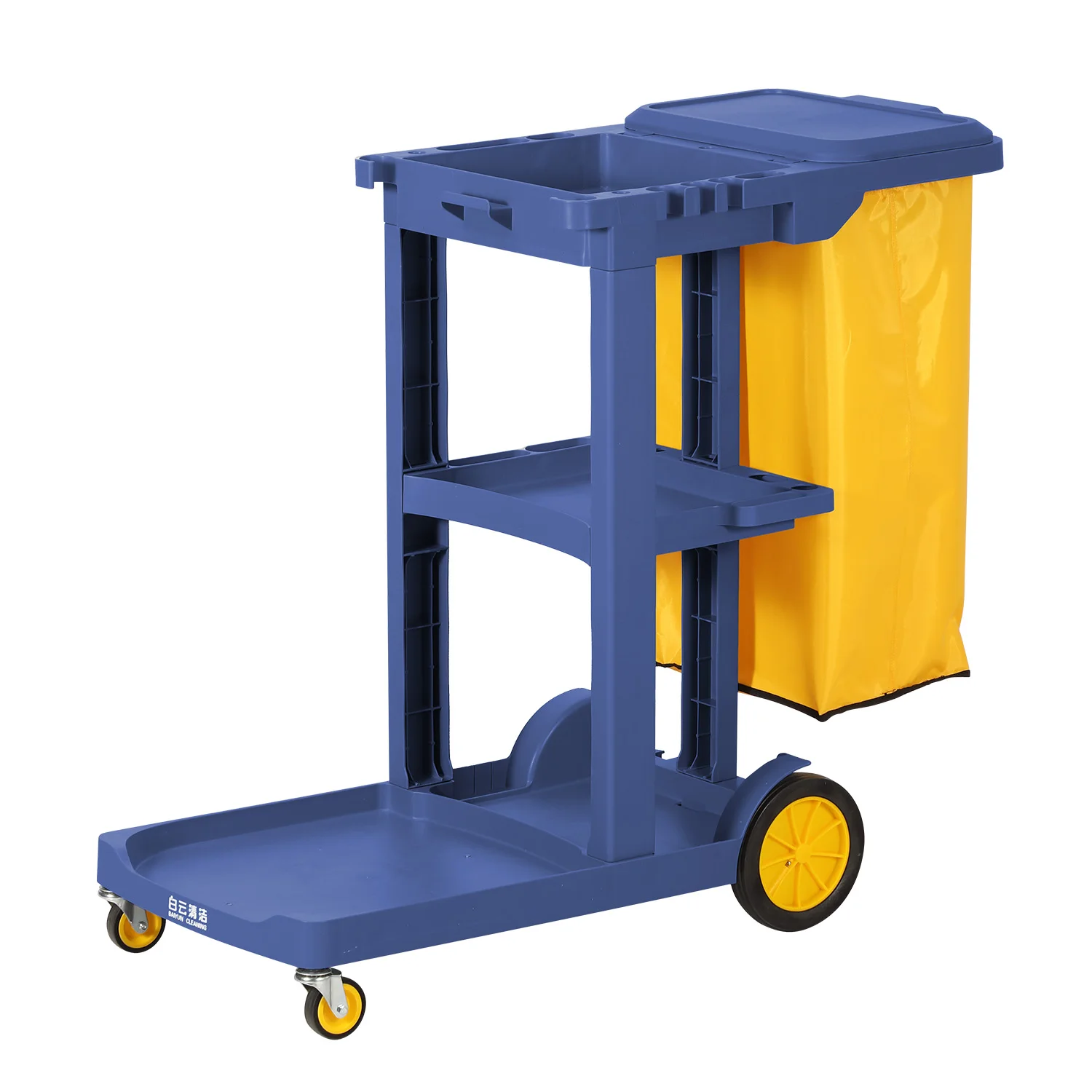 AF08170C multifunction janitor cart cleaning trolley janitor cart