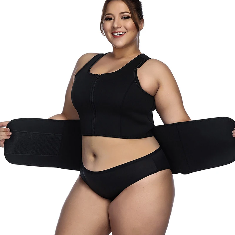 Custom Logo Compression Belt Slim Tummy Control Body Shaper Lose Weight Neoprene Sauna Waist Trainer Vest