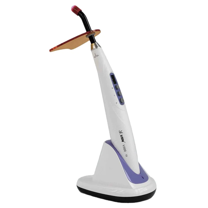 CE Approved VRN V300 Wireless 5 Seconds Curing Led Lamp 5W Dental Light Cure Unit Light