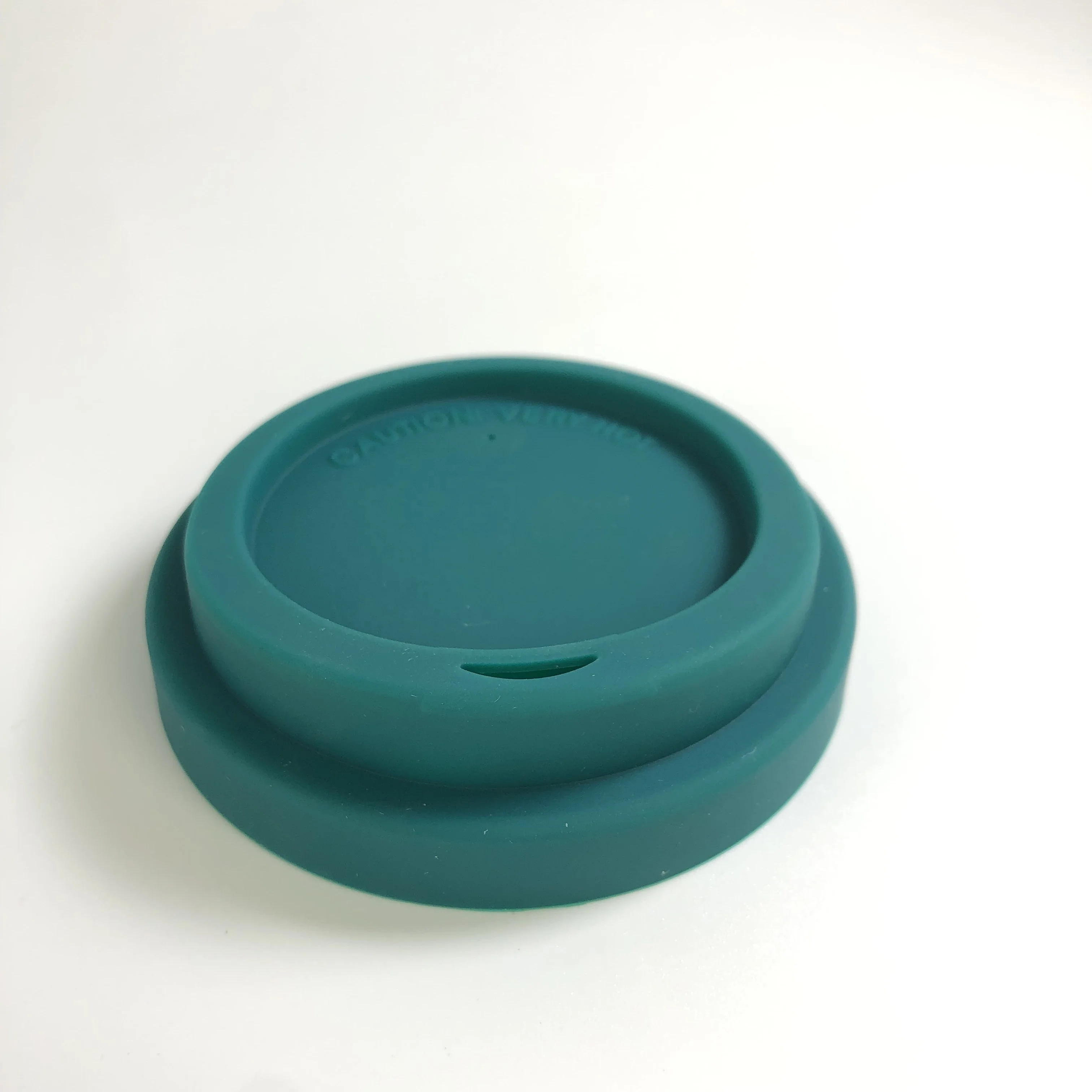 Ready to ship 8cm and 9cm moon shape silicon mug cup lid silicone coffee cup lid cup cover