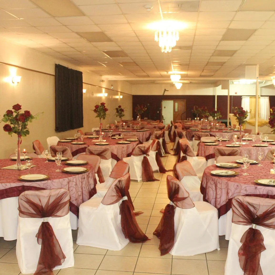 Organza Chair Hood Sashes for Wedding
