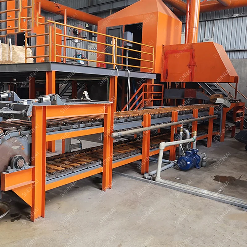 производственная литейная линия для литья медных слитков