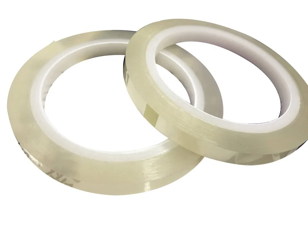 3M UV-1 High Temperature Anti-UV Solar Cell Fix Position PET Tape, clear ,0.06mm thick