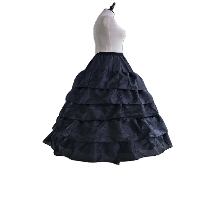 
Four Steel Rings And Five Lotus Leaves Large Diameter Performance Wedding Dress Petticoat 