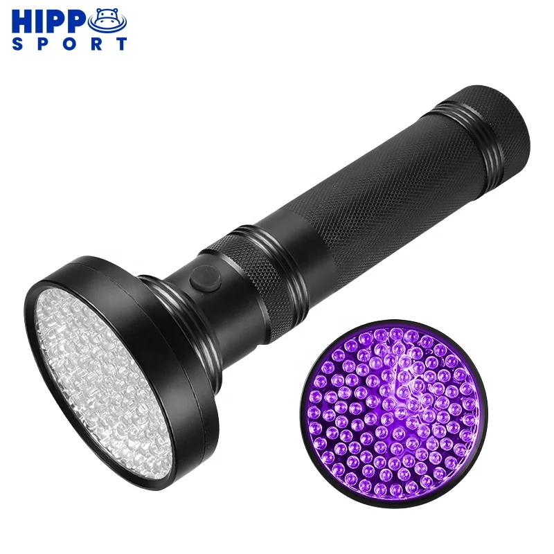 Factory Pocket Light Handheld Ultraviolet Lamp 395nm bright Aluminum Custom Logo 51 100 Led Disc Golf UV Flashlight