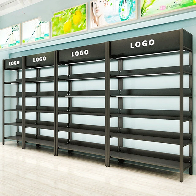  Good selling hypermarket classic type shelving different layers shelf