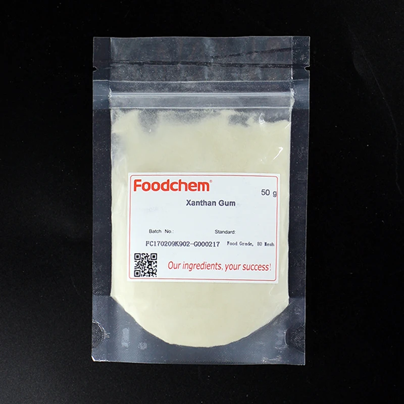 Food Grade Kosher 1200-1600cps Xanthan Gum For Canned Meat